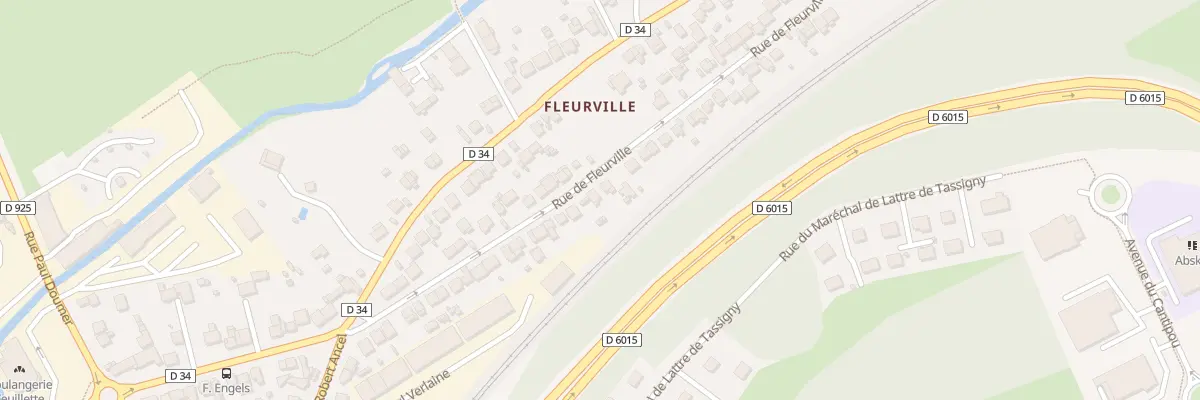 Plan du 40 Rue de Fleurville à Harfleur