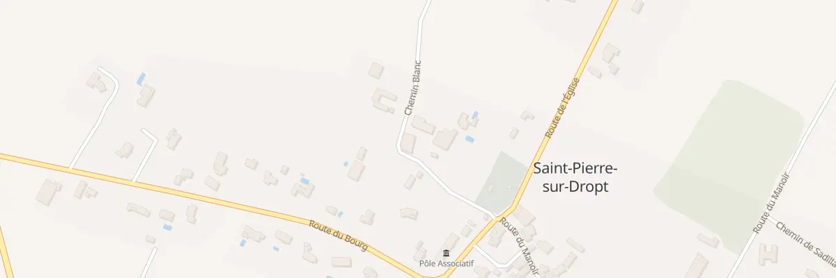 Plan du 126 Che Blanc à Saint-Pierre-sur-Dropt