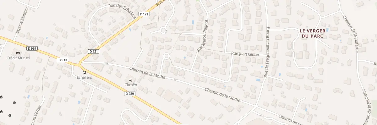 Plan du 11 Rue Frédéric Mistral à Soyaux