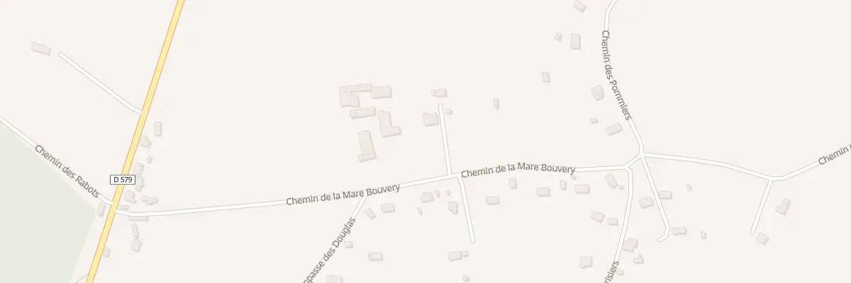 Plan du 285 Che de la Mare Bouvery à Saint-Germain-de-Livet