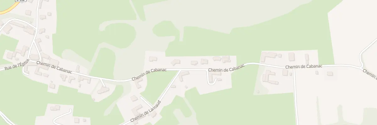 Plan du 13 Che de Cabanac à Castelvieilh