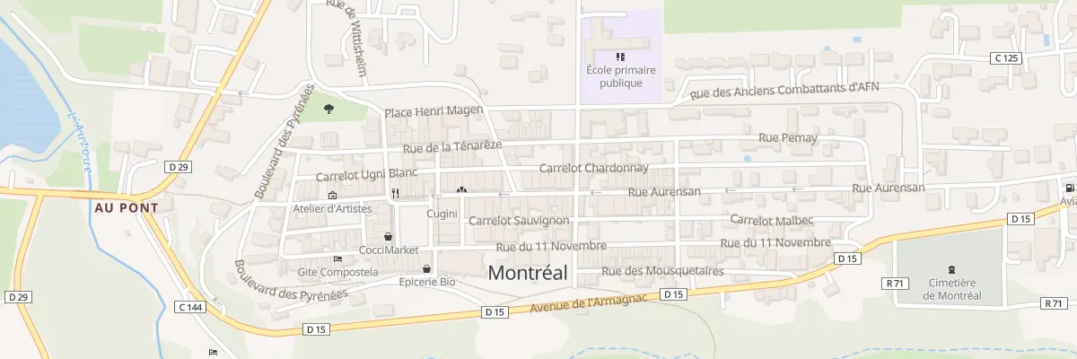 Plan du 18 Rue Aurensan à Montréal