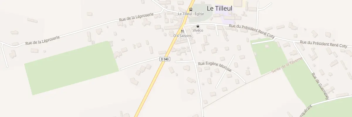 Plan du 795 Rte du Havre au Tilleul