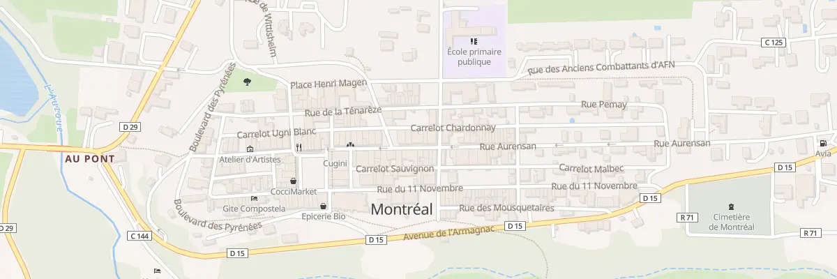 Plan du 20 Rue Aurensan à Montréal