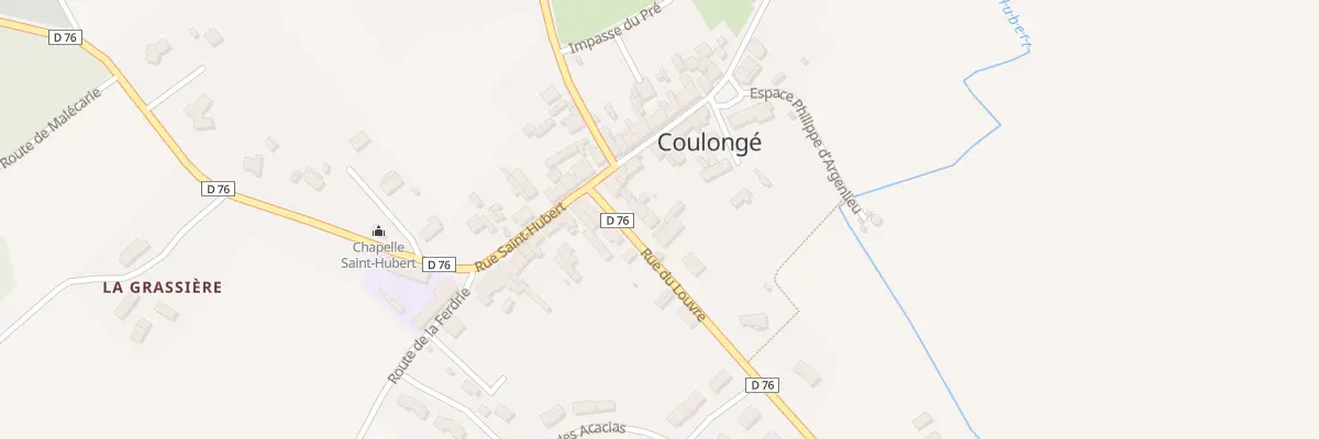 Plan du 7 Rue du Louvre à Coulongé