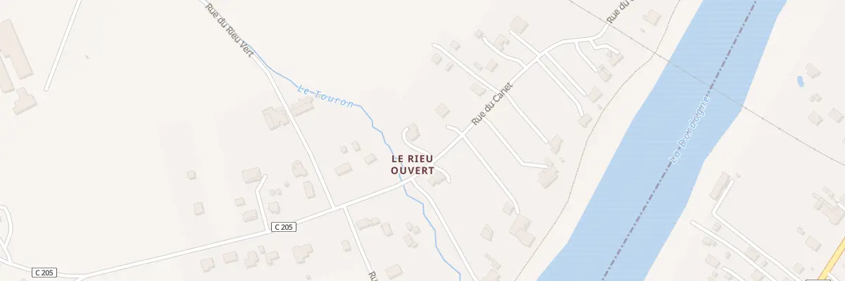 Plan du 25 Rue du Canet à Port-Sainte-Foy-et-Ponchapt