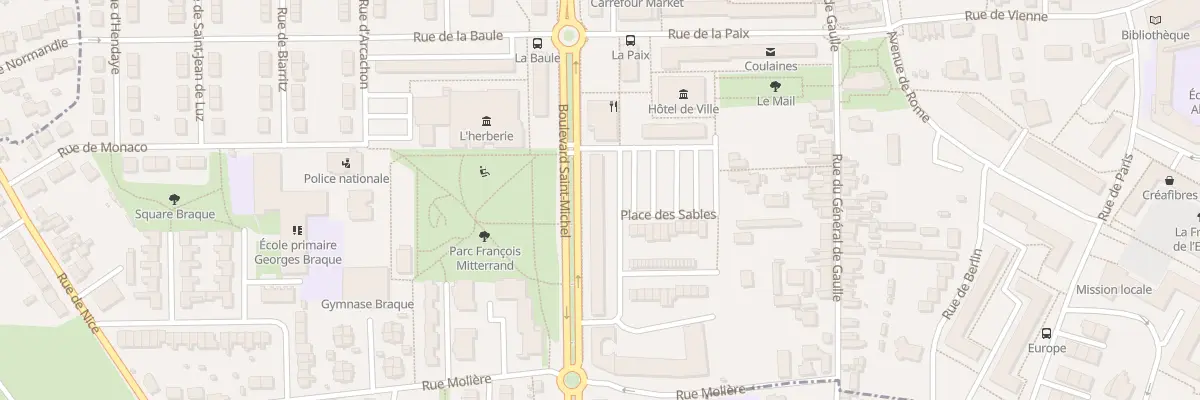 Plan du 14 Rue de Saint Malo à Coulaines