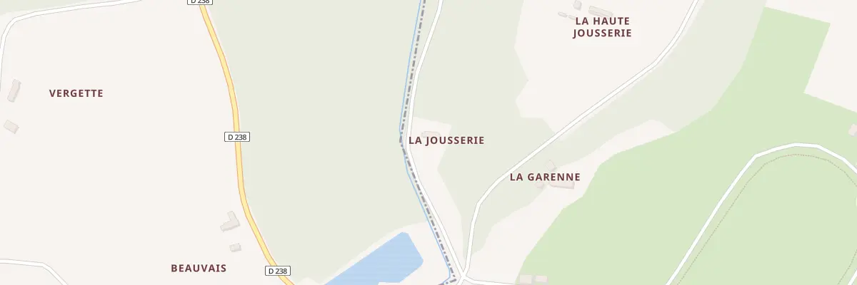 Plan du 5139 La Jousserie à La Chapelle-aux-Choux