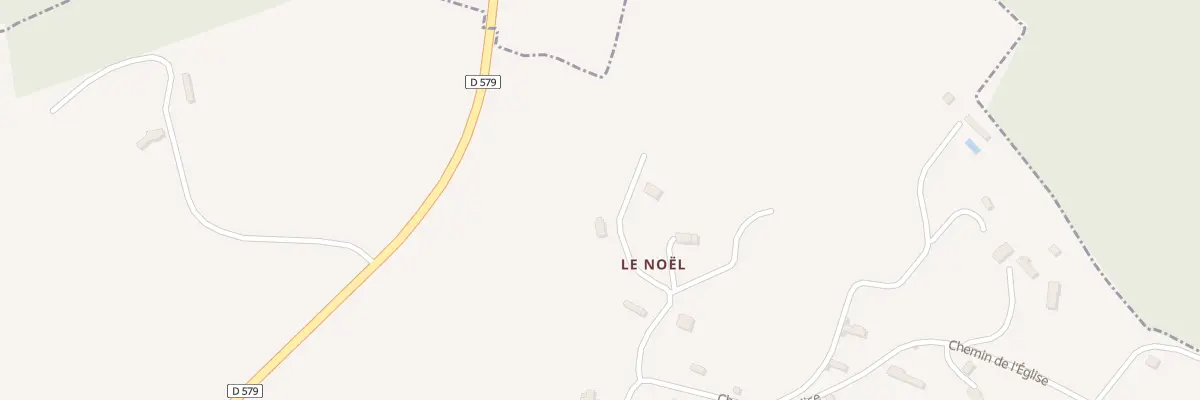 Plan du 3 Che Le Noël à Tourville-en-Auge