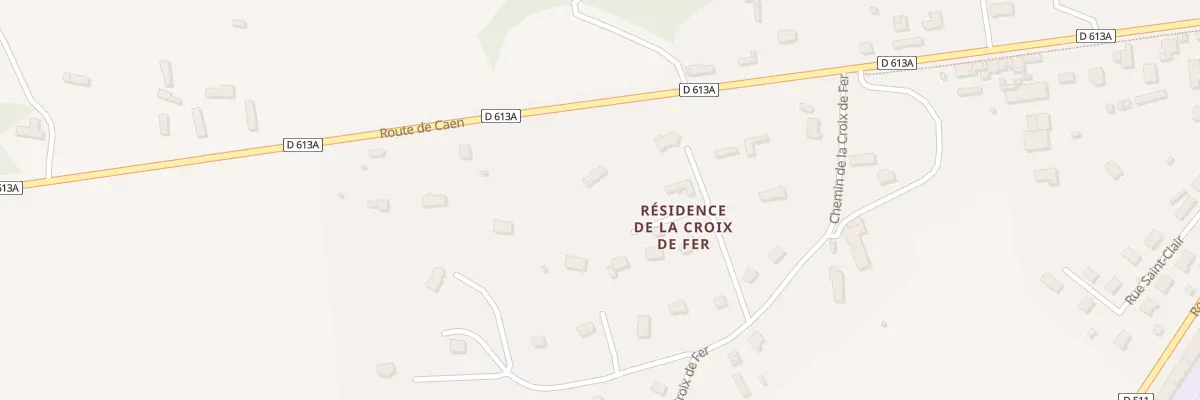 Plan du 73 Rte de Caen à Saint-Désir