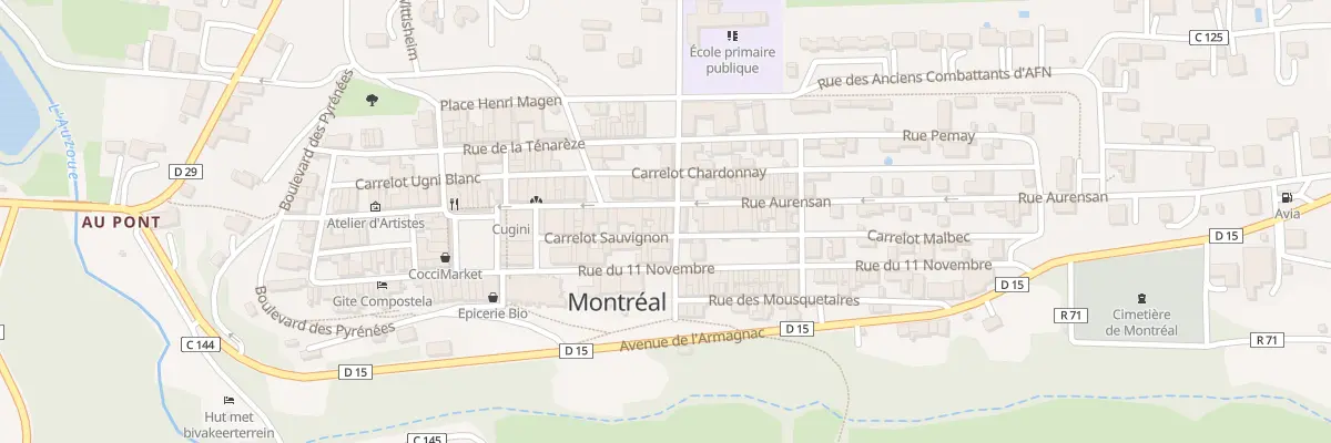 Plan du 21 Rue Aurensan à Montréal