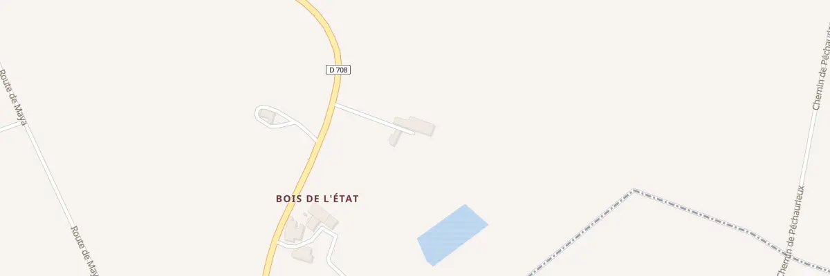 Plan du 109 Bois de l’Etat à Fougueyrolles