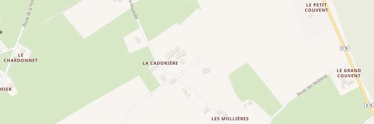 Plan du 5 La Cadoriere à Coulongé