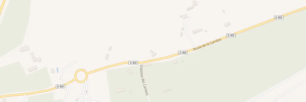 Plan du 595 Rte de la Carrière à Chailloué