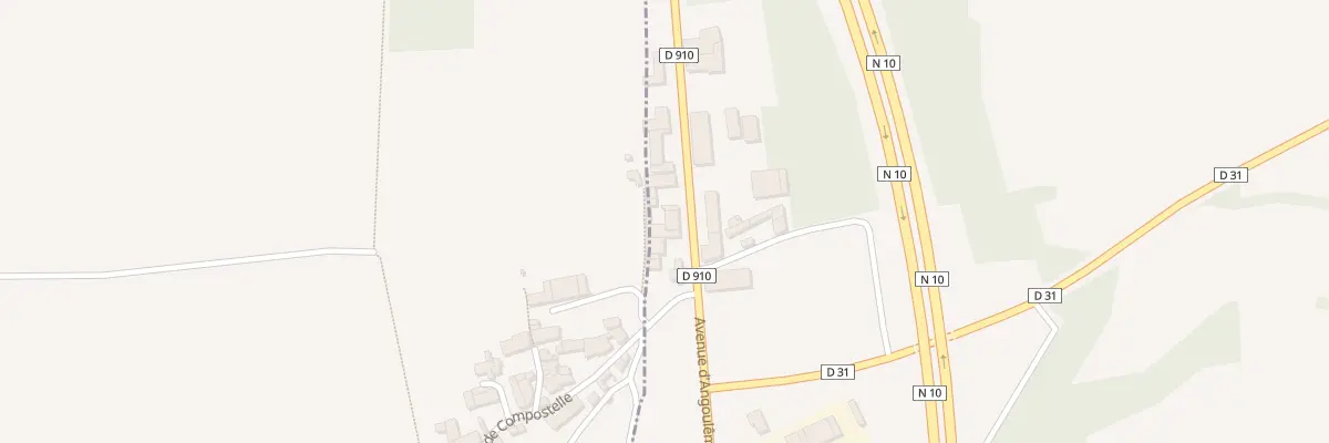 Plan du 11 Av d’Angouleme à Salles-de-Villefagnan