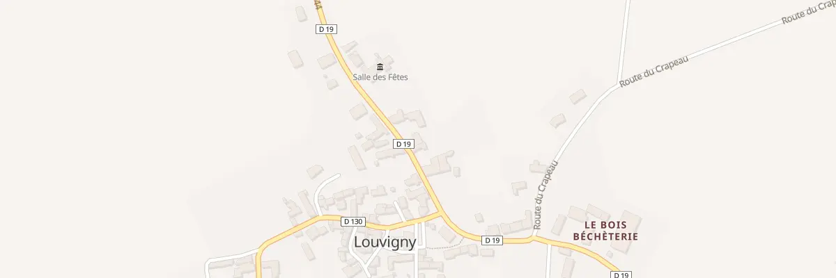 Plan du 18 Rue du 11 Août 1944 à Louvigny