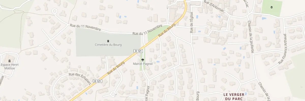 Plan du 27 Rue du Bourg à Soyaux