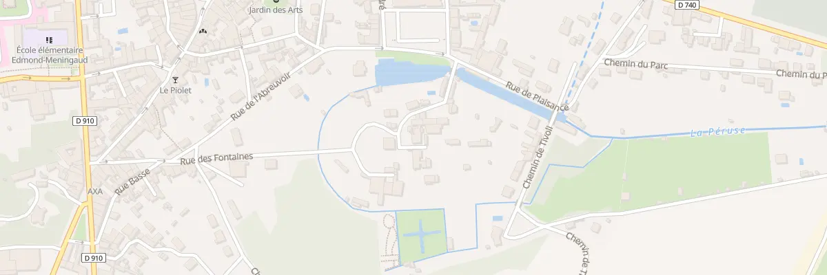 Plan du 5656 Rue du Chateau à Ruffec