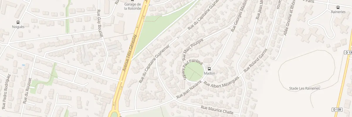 Plan du 32 Rue Marc Pourpre au Mans