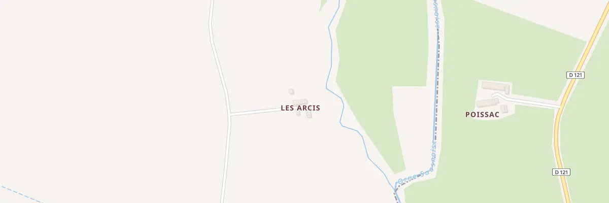 Plan du 5125 Les Arcis à Teillé