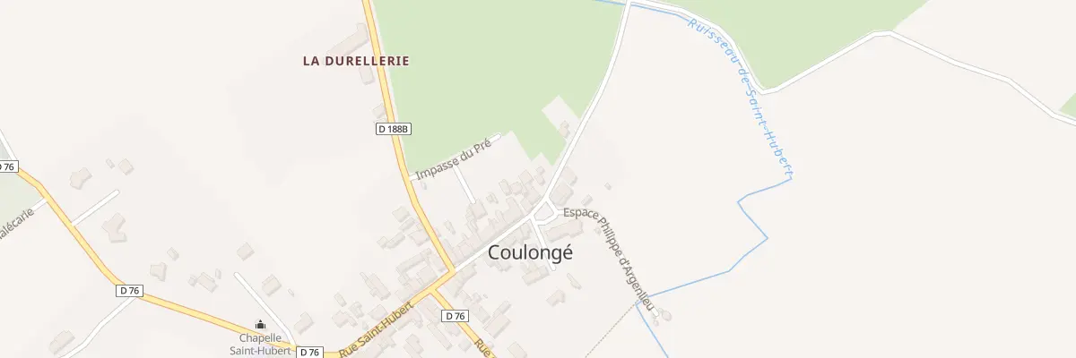 Plan du 19 Rue de la Mairie à Coulongé
