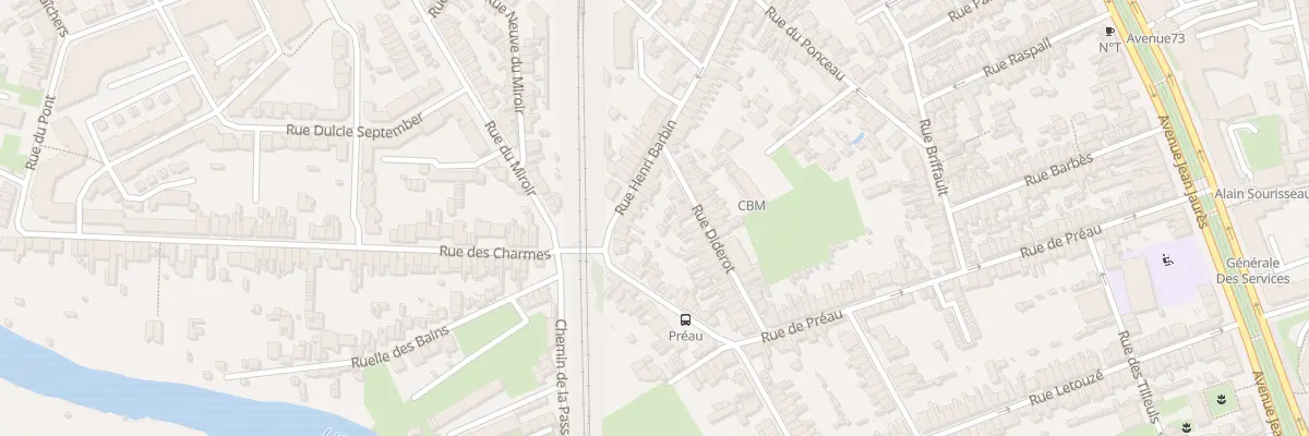 Plan du 131B Rue Henri Barbin au Mans