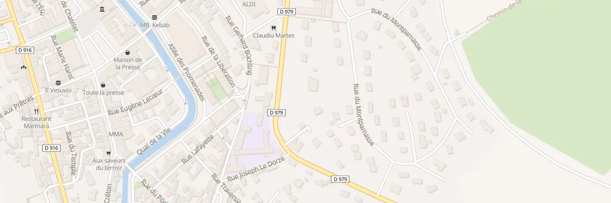 Plan du 49 Av du Maréchal Leclerc à Vimoutiers