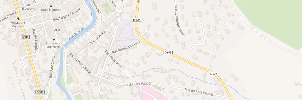 Plan du 14 Av du Maréchal Leclerc à Vimoutiers