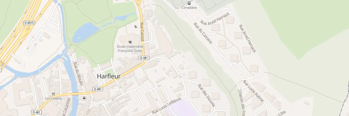 Plan du 5 Rue du Doc Edmond Fleury à Harfleur