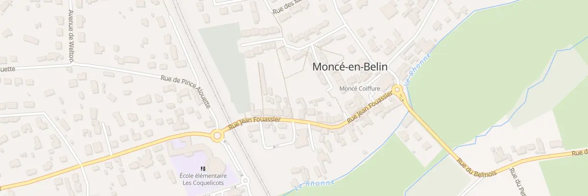Plan du 51 Rue Jean Fouassier à Moncé-en-Belin