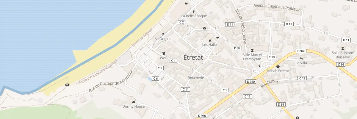 Plan du 32T Rue Alphonse Karr à Étretat