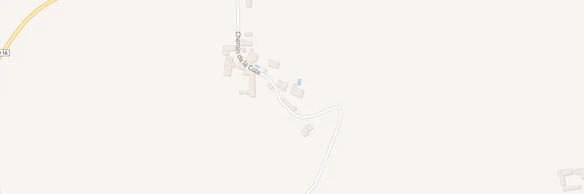 Plan du 21 Che de la Cote à Ronsenac