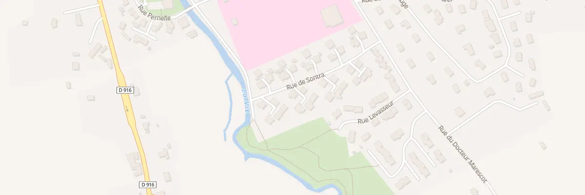 Plan du 12 Rue de Sontra à Vimoutiers