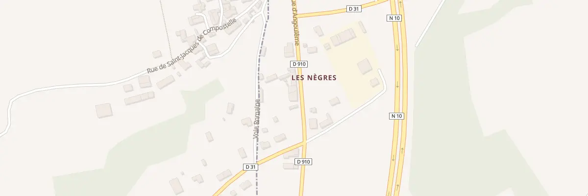 Plan du 25 Av d’Angoulême à Verteuil-sur-Charente