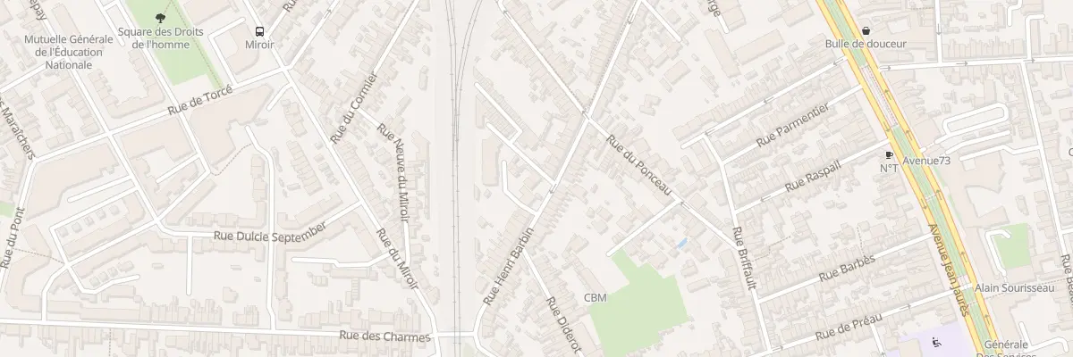 Plan du 114 Rue Henri Barbin au Mans