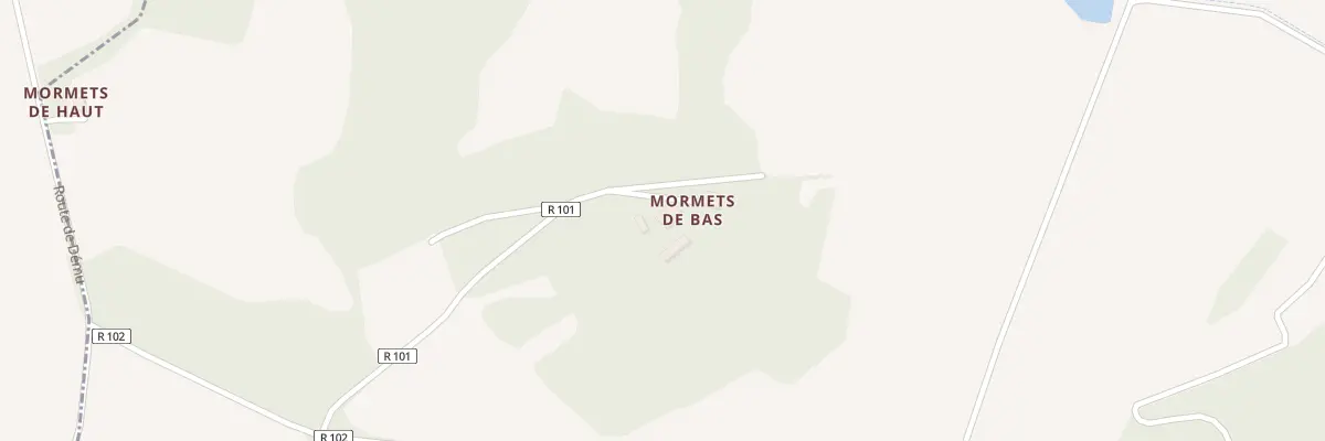 Plan du 5119 Ferme de Mormets de Bas à Castillon-Debats