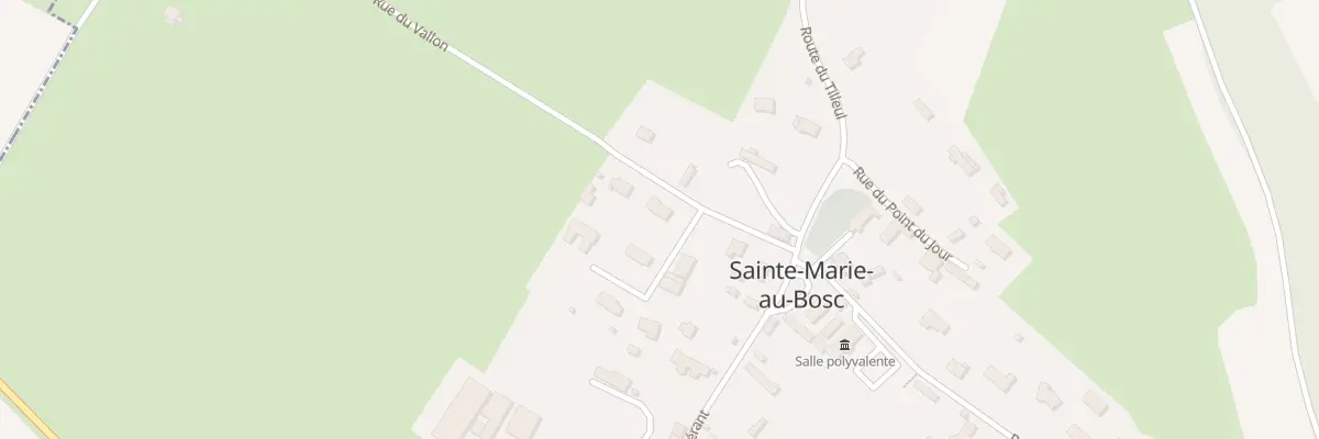 Plan du 5101 Le Village à Sainte-Marie-au-Bosc
