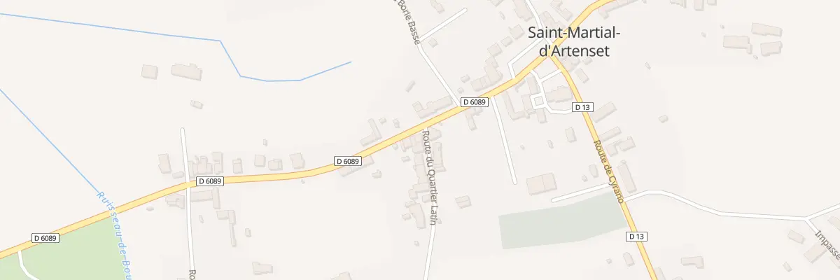 Plan du 90A Poirier Rouge à Saint-Martial-d’Artenset