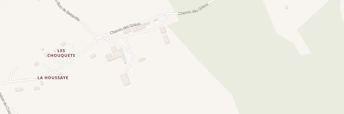 Plan du 1259 Rte du Bois de Betteville à Pierrefitte-en-Auge