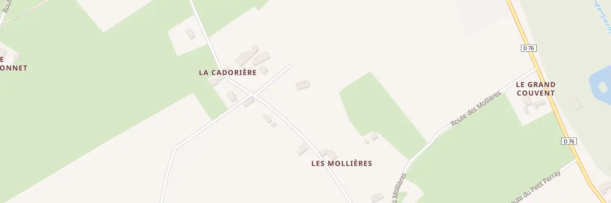Plan du 1 Le Perray à Coulongé