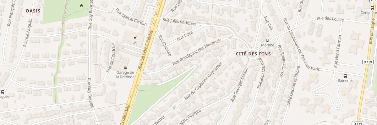 Plan du 24 Rue Brindejonc des Moulinais au Mans