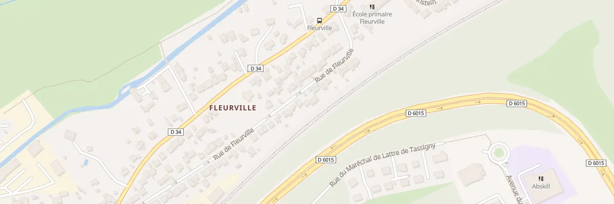 Plan du 62 Rue de Fleurville à Harfleur