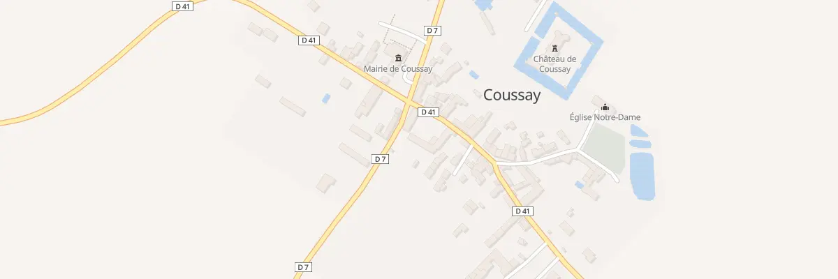 Plan du 2 Rue du 19 Mars 1962 à Coussay