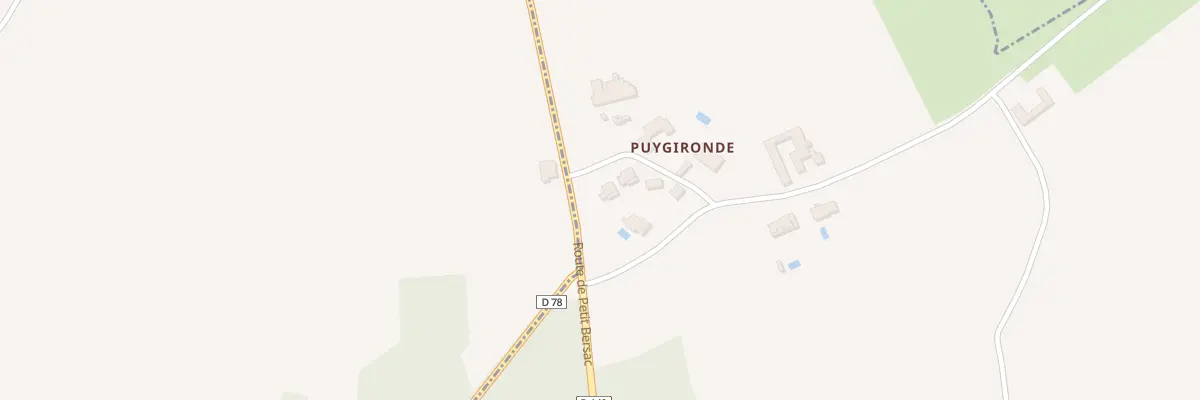 Plan du 5087 Puygironde à Nabinaud