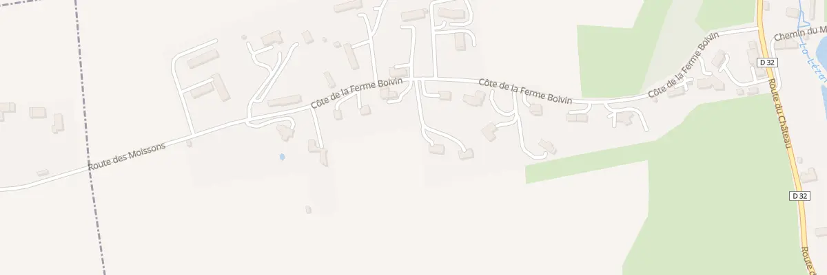 Plan du 25 Ferme Boivin à Notre-Dame-du-Bec