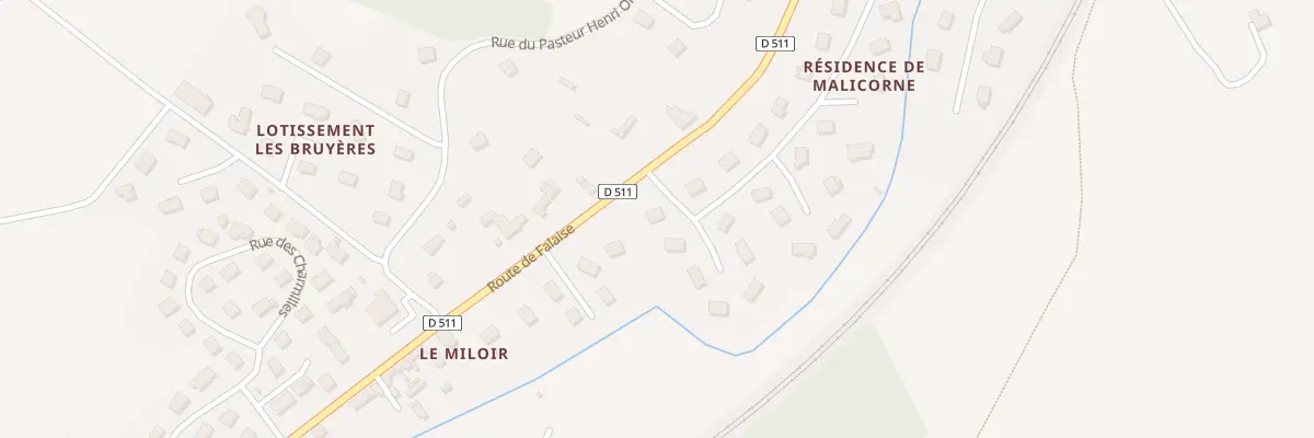 Plan du 37 Res de Malicorne à Saint-Désir