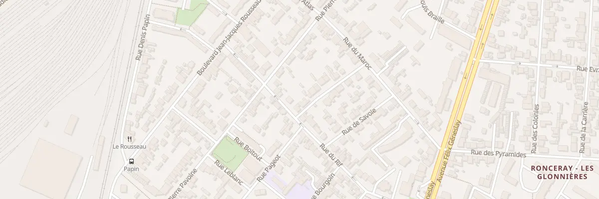Plan du 31 Rue du Rif au Mans