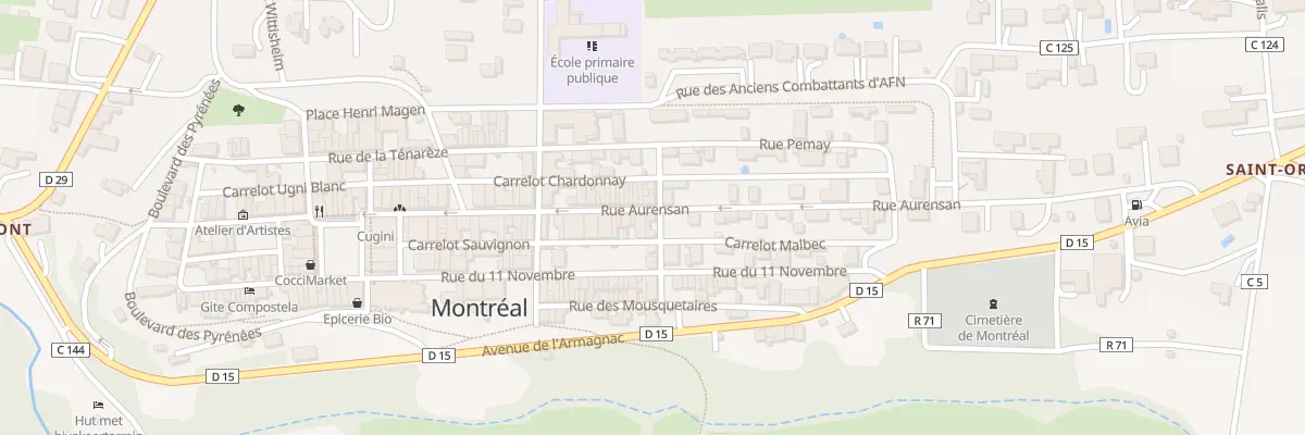 Plan du 37 Rue Aurensan à Montréal