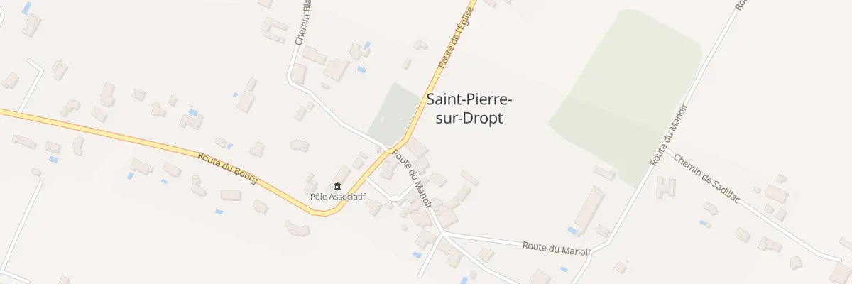 Plan du 25 Rte du Manoir à Saint-Pierre-sur-Dropt