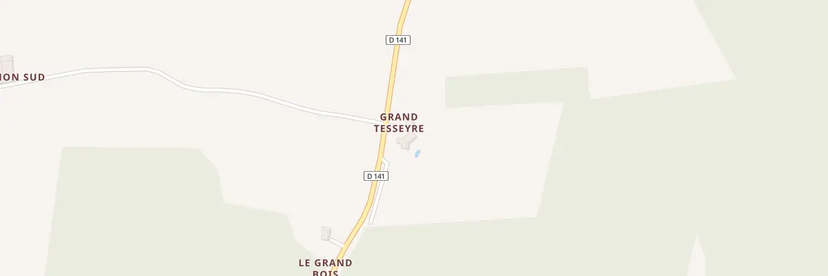 Plan du 1 Vignoble des Egrons à Riocaud